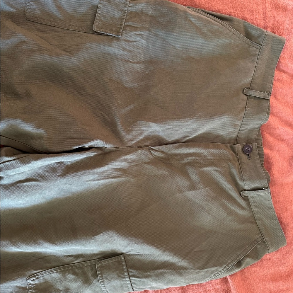 Uniqlo Women’s Green Cargo Pants Size XL